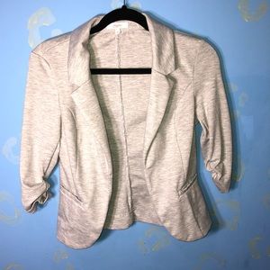 Gray blazer